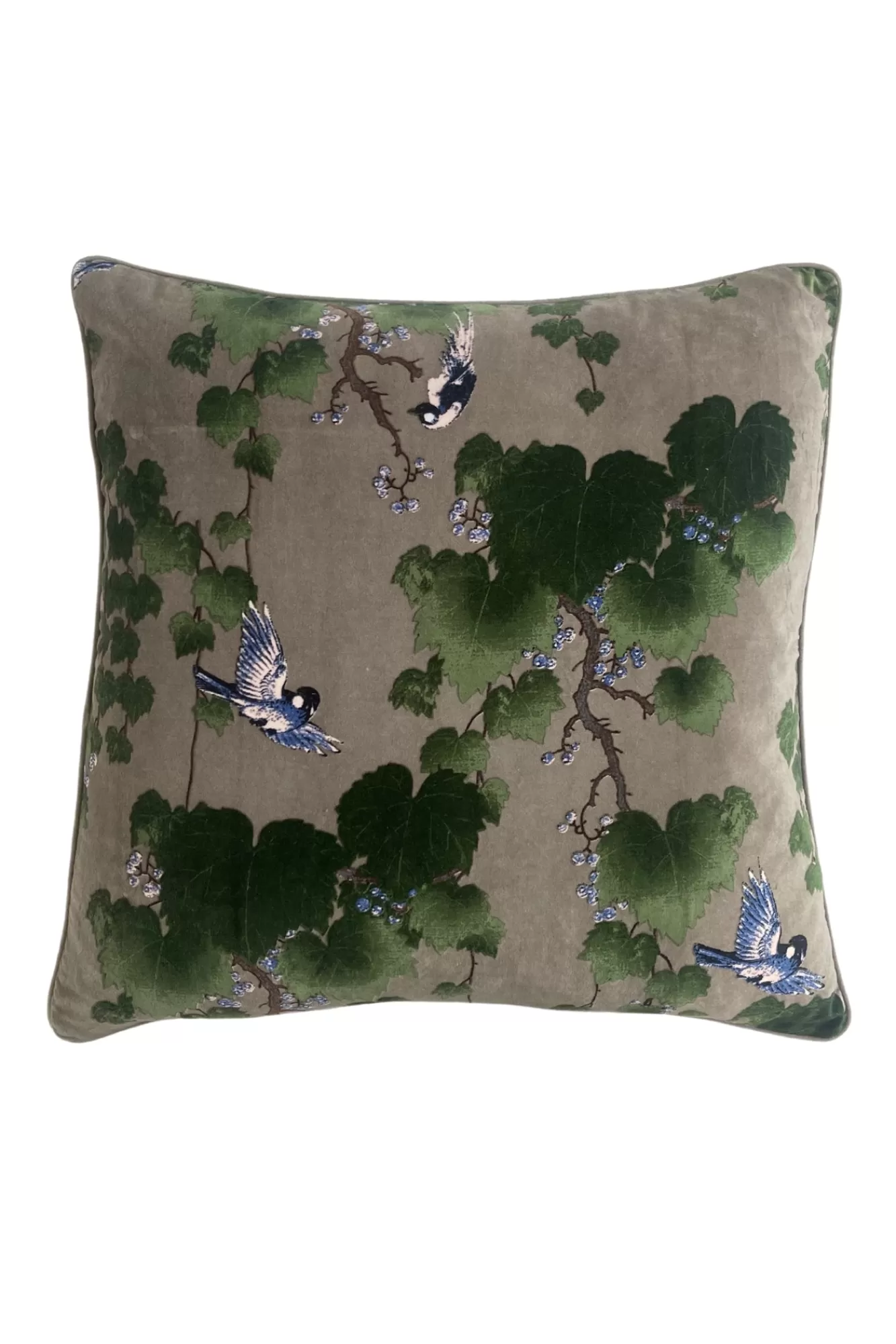 One Hundred Stars Cushions-Acer Stone Velvet Cushion