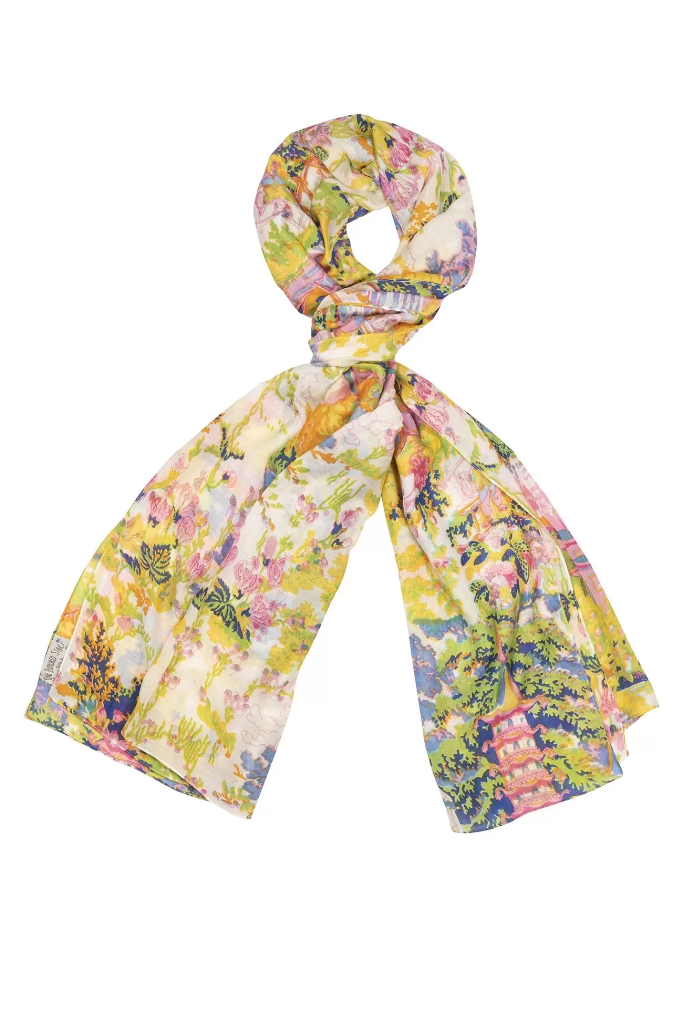 One Hundred Stars Scarves-China Tree Summer Scarf